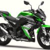 Decal Stiker Z 250 GREEN SPORTY GREY